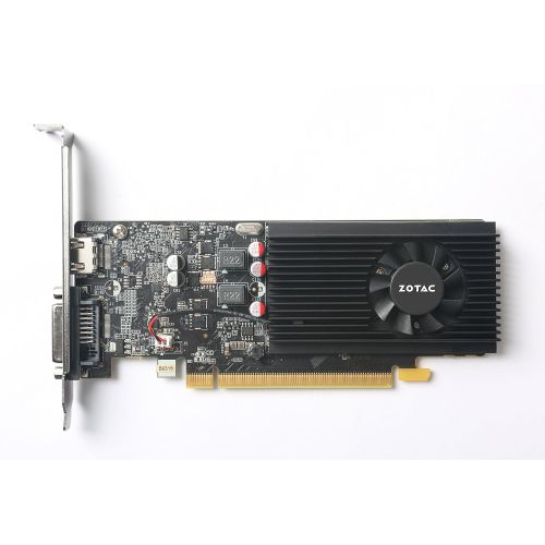  ZOTAC GeForce GT 1030 2GB GDDR5 64-bit PCIe 3.0 DirectX 12 HDCP Ready Low Profile Video Card ZT-P10300A-10L