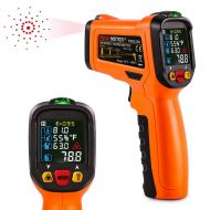 Digital Laser Infrared Thermometer,ZOTO Non Contact Temperature Gun Instant-read -58 ℉to 1472℉with LED Display K-Type Thermocouple for Kitchen Cooking BBQ Automotive and Industrial