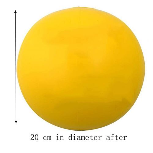  ZOUBIAG Fast Inflatable Beach Ball 6Pcs Emoji Pool Party Toy