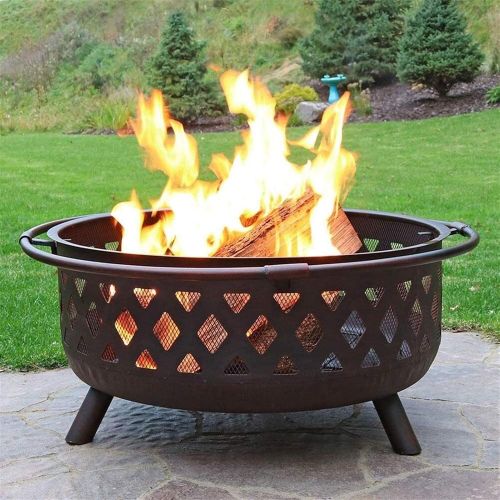  ZQSLZWZW Outdoor Heating Brazier, Wood Stove Grill, Courtyard Heating Stove, Indoor Home Firewood Brazier, Bonfire Heating Barbecue