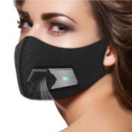 ZRK New Intelligent Air Supply System Dustproof Electric Mask Anti-Fog Pm2.5 Industrial Protection Dust Dust Sports Sunscreen Silk Mask Wearable Air Purifier