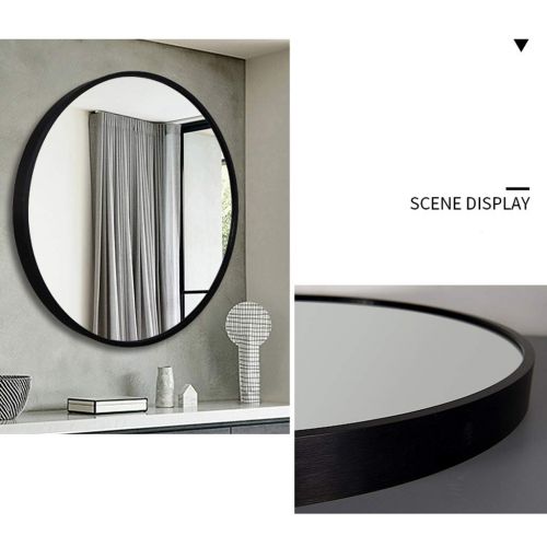  ZRN-Mirror Wall Mirror-Makeup Mirror Round Vanity Mirrors Metal Frame Mirror for Bathroom Bedroom and Living Room Decoration Mirror(Size 20Inch-28Inch)