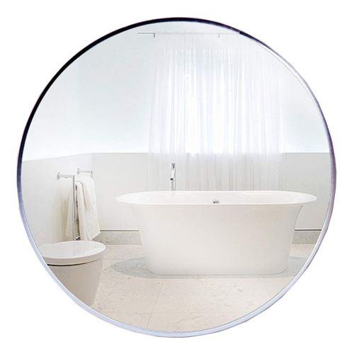  ZRN-Mirror Bathroom Mirror-Round Vanity Wall Mirrors Metal Frame Makeup Mirror for Bedroom and Living Room Decoration Mirror(Size 20-32Inch)