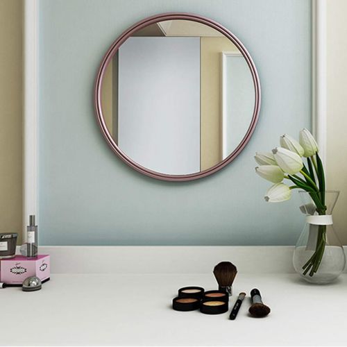  ZRN-Mirror Mirror-Decorative Wall Mirrors with Metal Frame Vanity/Shave/Shower/Makeup Large Round Mirror for Bathroom Entry Dining Room Living Room (12 Inch-28 Inch)