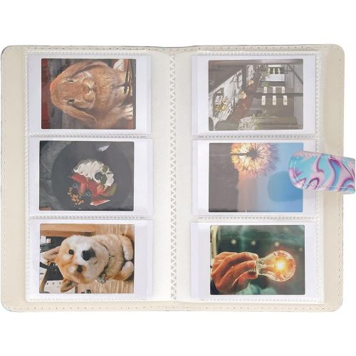  Z-SHINE 96 Pockets Mini Film Wallet Photo Album Compatible with Fujifilm Instax Mini LiPlay 11 9 8 7s 90 25 70 Instant Camera, Share SP-2 Mini Link Printer