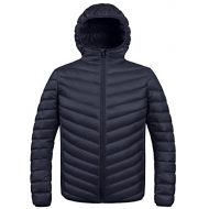 ZSHOW Mens Winter Hooded Packable Down Jacket