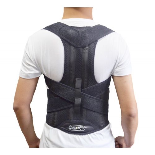  [아마존 핫딜]  [아마존핫딜]ZSZBACE Back Brace Posture Corrector Clavicle Support Brace Medical Device to Improve Bad Posture, Thoracic Kyphosis, Shoulder Alignment, Upper Back Pain Relief for Men and Women