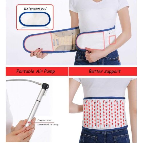  [아마존 핫딜]  [아마존핫딜]ZSZBACE Back Brace Physio Decompression Lower Back Pain Relief Back Support Belt Back Massage Inflatable...