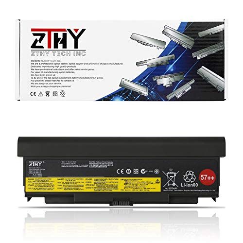  ZTHY 100Wh 9Cell 57++ Battery Replacement for Lenovo ThinkPad T440P T540P W540 W541 L440 L540 Series Laptop 45N1152 45N1153 45N1162 45N1163 45N1145 45N1147 45N1149 0C52864 0C52863