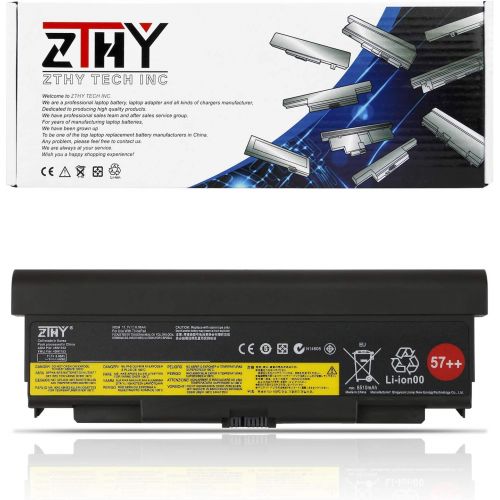  ZTHY 100Wh 9Cell 57++ Battery Replacement for Lenovo ThinkPad T440P T540P W540 W541 L440 L540 Series Laptop 45N1152 45N1153 45N1162 45N1163 45N1145 45N1147 45N1149 0C52864 0C52863