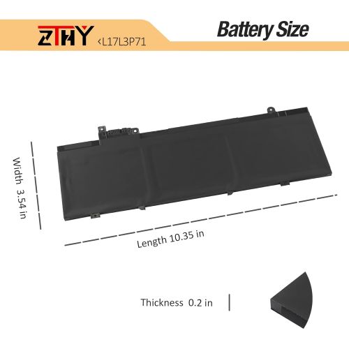  ZTHY L17L3P71 Laptop Battery Compatible with Lenovo ThinkPad T480S Series L17M3P71 01AV478 SB10K97620 01AV479 SB10K97621 L17M3P72 01AV480 SB10K97622 11.58V 57Wh 4920mAh