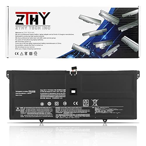  ZTHY L16M4P60 Laptop Battery Replacement for Lenovo Yoga 920 920-13IKB 920-131KB Glass Ideapad Flex Pro-13IKB Yoga 6 Pro 13IKB Series L16C4P61 5B10N01565 5B10W67249 5B10N17665 7.68