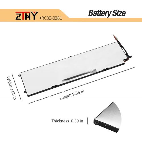  ZTHY RC30-0281 Laptop Battery for Razer Blade Stealth 13.3 2018 2019 2020 GTX1650 Max-Q RZ09-02810 RZ09-02810E71 RZ09-02812E71 RZ09-02812E52-R3U1 RZ09-02812 RZ09-0310 RZ09-03100 RZ
