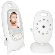 ZTOP Wireless Security Video Baby Monitor,Night Vision,Temperature/Time Showing,with Music and 2 Way Talk talkback system