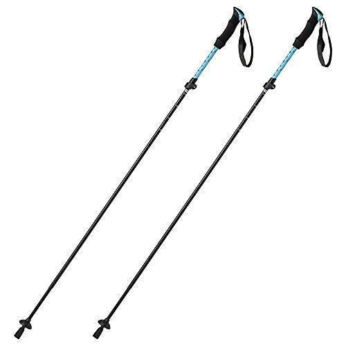  ZTOUR Trekking Poles Walking Sticks Hiking Pole Collapsible Anti Shock Ultralight Adjustable Folding Trails