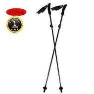 ZTOUR Trekking Poles Walking Sticks Hiking Pole Collapsible Anti Shock Ultralight Adjustable Folding Trails