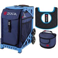 ZUCA Sport Bag -Midnight with Gift Lunchbox and Seat Cover (Blue Frame)
