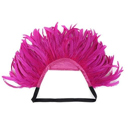  할로윈 용품ZUCKER ? Carnival Feather Collar ? Costume Accessory