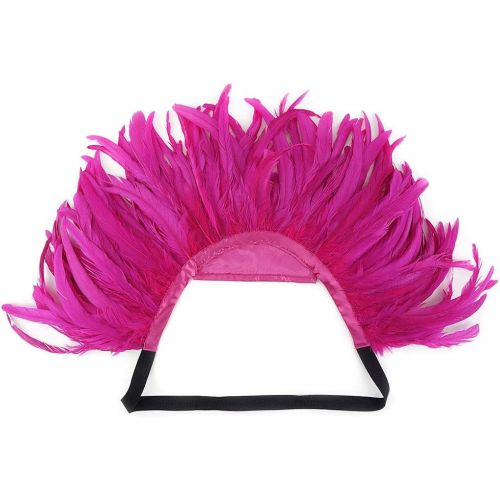  할로윈 용품ZUCKER ? Carnival Feather Collar ? Costume Accessory