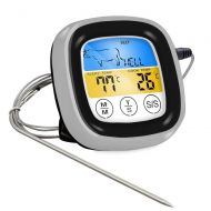 ZUEN Meat Thermometer, Wireless BBQ Thermometer with Six Probes Bluetooth Food Cooking Timer for Oven Meat Grill Thermometer