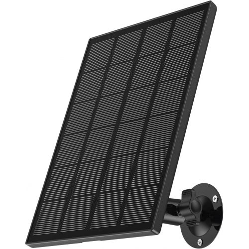  [아마존베스트]Solar PanelCompatible with Zumimall Outdoor Wireless CameraGX1S/Q1PRO,Waterproof Solar Panel with 10ft Charging Cable, Continuous Power Supply for Security Camera (No Camera)