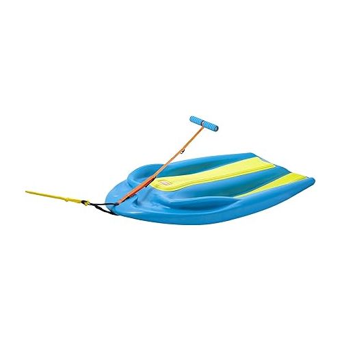  ZUP Coast Board All-in-One Kid's Wakeboard with Rope Handle, Trainer Board, Kneeboard and Water Skis for Water Sports, Boating