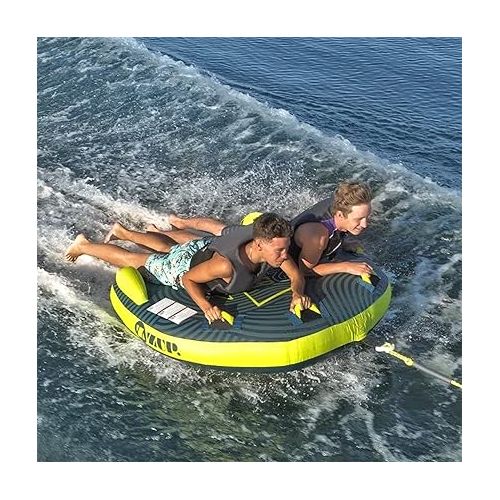  ZUP Zone Buster Towable Tube for Boating with Stabilizer Fins & Quick-Connect Tow Hook