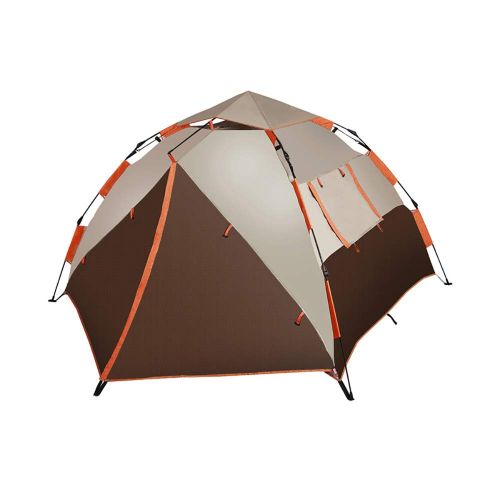  ZUZEN Zelt Outdoor Camping Family Zelt 210 Silber Coated Oxford Tuth 360 ° Wasserdichte Struktur 2 Zimmer 1 Halle schnell gebaute Doppeltuer grosse Platzvernahme Portable Shading Lueftung