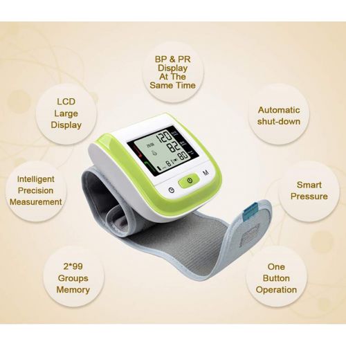  ZUZU Blood Pressure Monitor Upper Wrist Travel Carrying Case Series Upper Arm Blood Pressure Monitor with Cuff That Fits Standard and Large Arms
