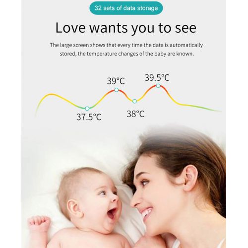  ZUZU Ear and Head Thermometer - Temporal Thermometers - Temperature Measurements for Adults and Kids - Clinical Ear and Tympanic Thermometer for Fever Digital Thermometer-3 Packs