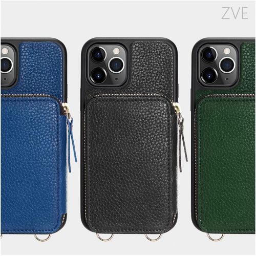  [아마존베스트]iPhone 11 Pro Max Wallet Case,ZVE iPhone 11 Pro Max Case,Zipper Wallet Case with Credit Card Holder Slot Wrist Strap Handbag Purse Protective Case for Apple iPhone 11 Pro Max 6.5 i