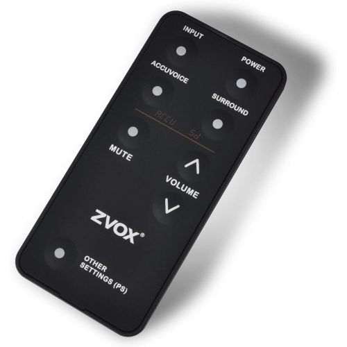  [아마존베스트]ZVOX Dialogue Clarifying Sound Bar with Patented Hearing Technology, Twelve Levels of Voice Boost - 30-Day Home Trial - AccuVoice AV157 TV Speaker - Black