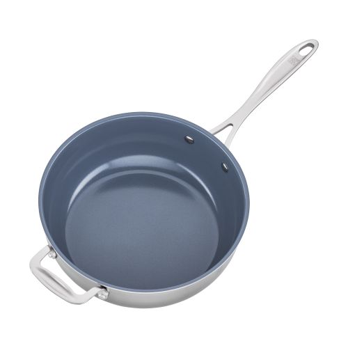  Zwilling J.A. Henckels ZWILLING Spirit 3-ply 4.6-qt Stainless Steel Ceramic Nonstick Perfect Pan