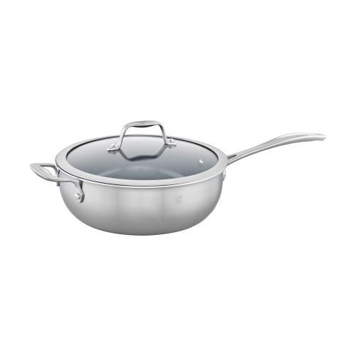  Zwilling J.A. Henckels ZWILLING Spirit 3-ply 4.6-qt Stainless Steel Ceramic Nonstick Perfect Pan