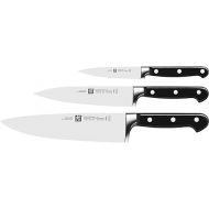Professional S Zwilling J.A Henckels 3 Piece Knives Set, Black/Stainless Steel (35602-000-0)