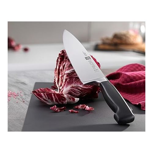  Zwilling J.A. Henckels ZWILLING Chef's Knife, 8 Inch, Black