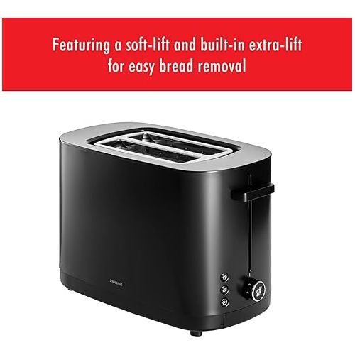  ZWILLING Enfinigy 2 Slice Toaster with Extra Wide 1.5