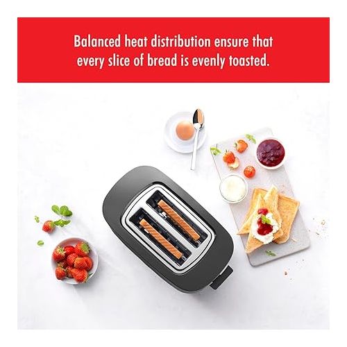  ZWILLING Enfinigy 2 Slice Toaster with Extra Wide 1.5