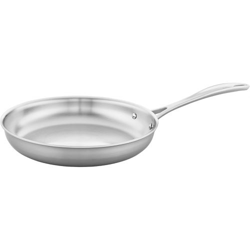  ZWILLING Spirit 3-ply 10-pc Stainless Steel Pots and Pans Set, Dutch Oven, Fry Pan,Silver