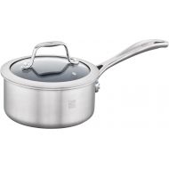 ZWILLING Spirit Ceramic Nonstick Saucepan, 1-qt, Stainless Steel