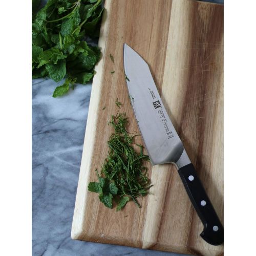  ZWILLING Pro 7-inch Rocking Santoku Knife, 7, Black/Stainless Steel