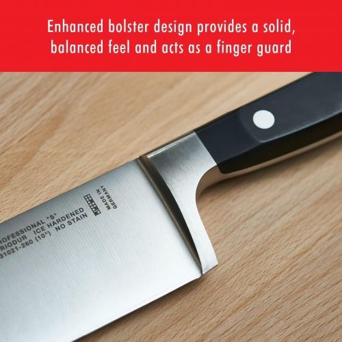  ZWILLING Professional S 7-inch Hollow Edge Santoku Knife