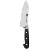 [아마존베스트]ZWILLING Pro 7-inch Rocking Santoku Knife, Black/Stainless Steel