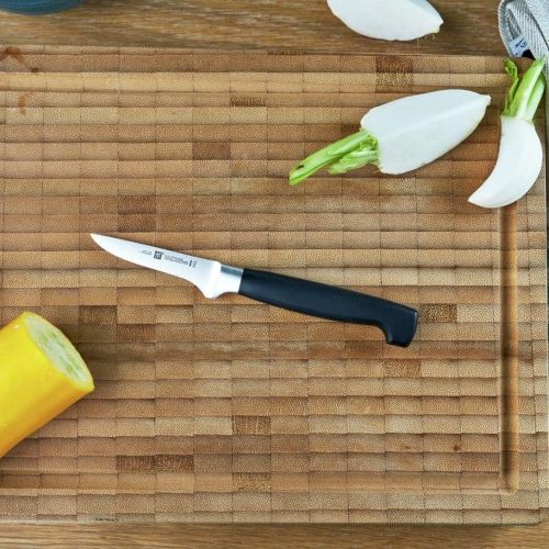  [아마존베스트]Zwilling Four Stars Vegetable knife, Silver/Black