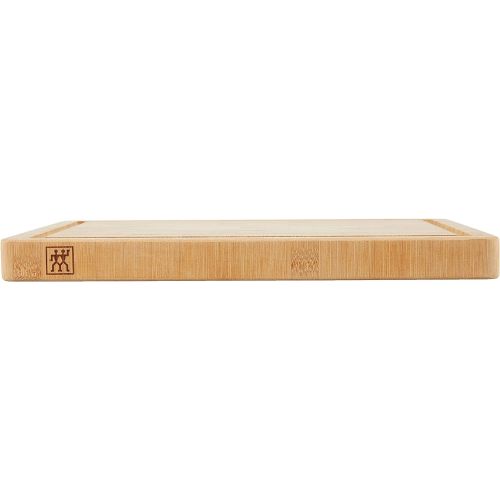  [아마존베스트]ZWILLING J.A. Henckels Bamboo Cutting Board, 14 x 10 x1.5, Stainless Steel