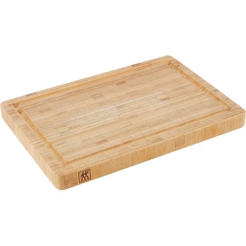  [아마존베스트]ZWILLING J.A. Henckels Bamboo Cutting Board, 14 x 10 x1.5, Stainless Steel