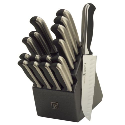  ZWILLING J.A. Henckels J.A. Henckels International 15505-000 Everedge Plus Knife Block Set 17 Piece Black