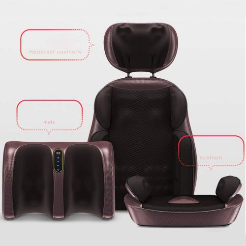  ZWS Massagers Massagers Home Multi-Function Electric Massage Cushion Shoulder Cervical Massager Neck Waist...