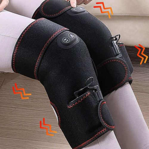  ZWS Massagers Massagers Electric Heating Massager Rechargeable Vibration Massage Knee Pads Old Cold Legs...