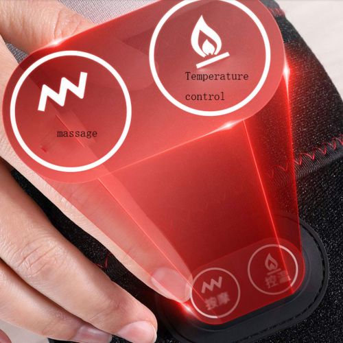  ZWS Massagers Massagers Electric Heating Massager Rechargeable Vibration Massage Knee Pads Old Cold Legs...